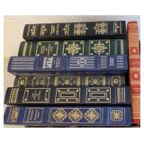 7 leather bound books - Gulliver