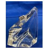 Signed paperweight - polar bears climbing iceberg