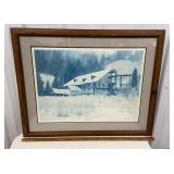 Jon Crane signed & numbered print Falling Giant