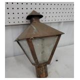 Copper post light