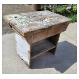 Bucket bench 22"15"20"