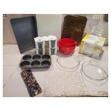 Pyrex, Glasses & Kitchen Misc.