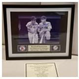 Ted Williams and Joe Dimaggio signed photo 8x10,