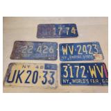 5 ny license plates