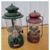 2 Coleman lanterns