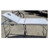 Portable massage table