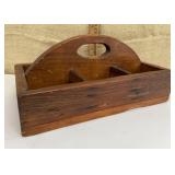 Early wooden tote - nice patina