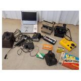 Box cameras, DVD player, view master, etc