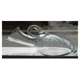 Antique Female Medical Device Blown Etched