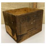 Dovetailed box - B.F. Brown boots & shoes
