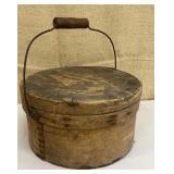 Early pantry box w/ bail handle