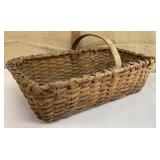 Early gathering handle basket