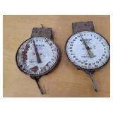 2 dairy scales