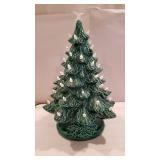 Ceramic lighted Christmas tree