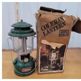 Coleman lantern with box