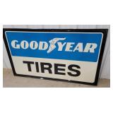 Goodyear tires sign 58"34"