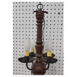 Country Primitive hanging pendant light