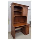 Ethan Allen 2pc desk 48"24"78"