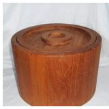 Mid Century Danish Modern DANSK Teak Ice Bucket