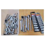 Mostly Craftsman stickers, ratchets, wrenches