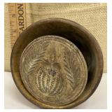 Butter mold w/ thistle