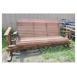Adirondack porch glider 86xw
