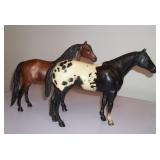 Pair of Vintage Traditional Breyer Horses