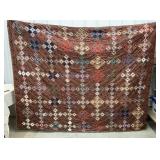 Tied quilt aprox 78"x67"