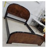 White Of Mebane Mandarin mid century queen bed