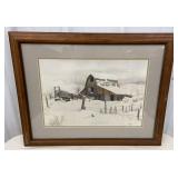 Signed & numbered Jon Crane print Waiting