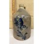 Waverly N.Y. Stoneware jug w/ blue flower