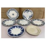 Pretty collection of ironstone/semi-porcelain