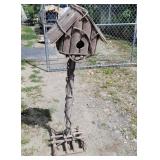 Adirondack bird house