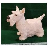 Resin Scottish terrier dog