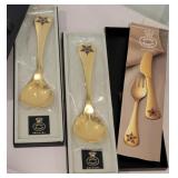 2 George Jensen Sterling silver spoons