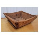 Wooden tray/bowl 17"17"6"