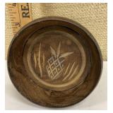 Wooden butter mold w/ pineapple/strawberry?