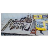 Soldiering irons, drill braces, lathe tools, etc