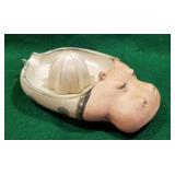 Hippo juicer, pottery