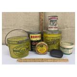 Great collection of advertising tins- Cornell
