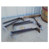 Brick lifters, auger