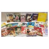 Cake decorating books, in the 70s and 80s, mostly