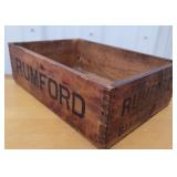 Rumford baking powder box
