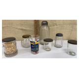 Kitchen related jars & advertising