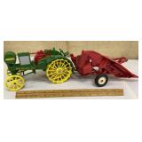 Ertl John Deere Waterloo Boy & IH corn picker