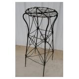 Wire plant stand 29"h