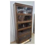 5 section Hale bookcase no base needs work
