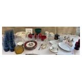 Large collection of misc kitchen serverware,