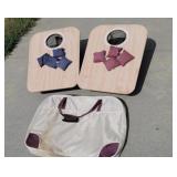 Cornhole set with bag