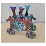 Cast iron hose holder